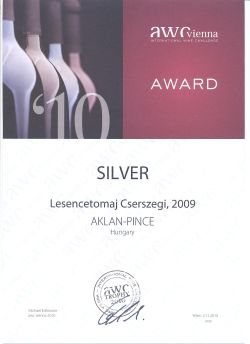 AWC Vienna Wine Challenge 2010, Ezüst érem, 2009 Cserszegi Fűszeres Aklan Pince